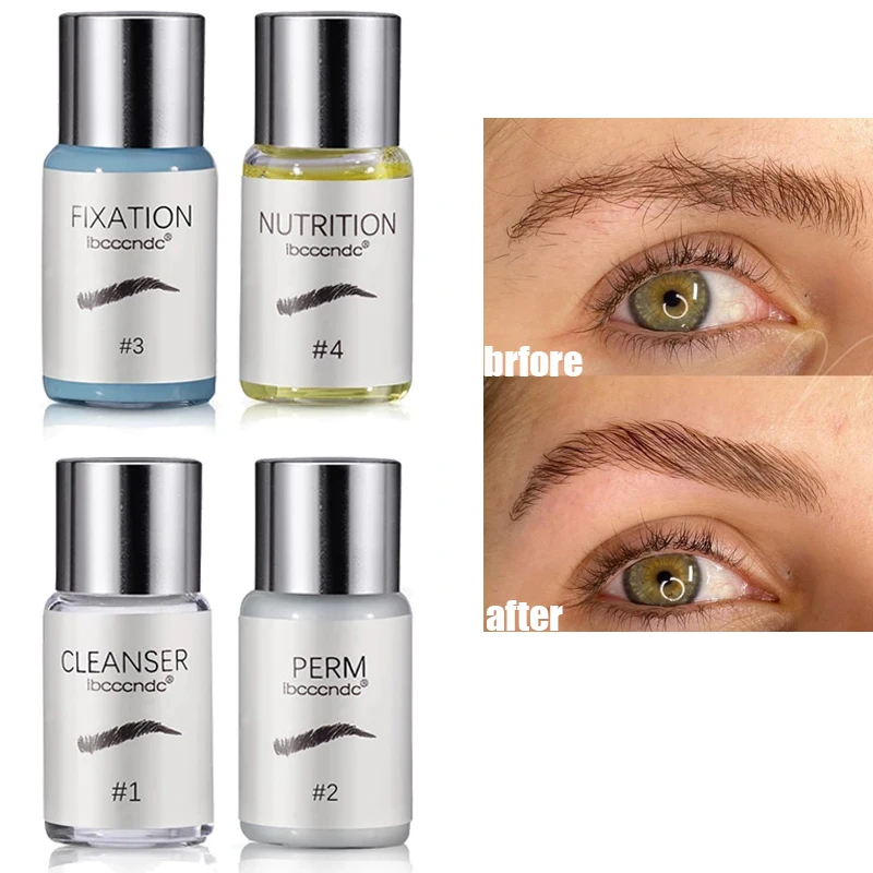 Лосьон для укладки бровей полуперманентный ламинирование подтяжка усилитель
