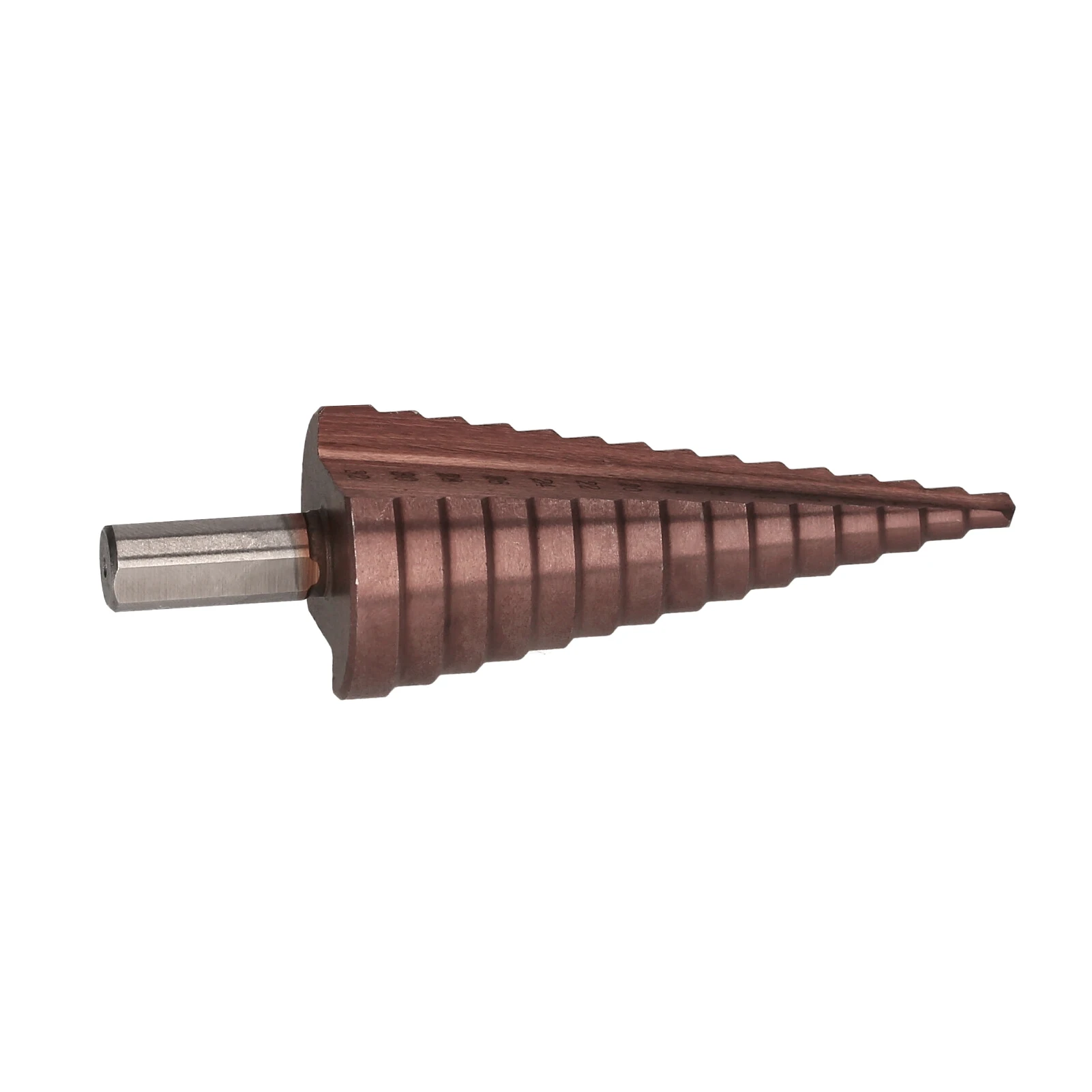 

KKmoon Step Drill Bit 15 in 1 High Speed Steel Drill 4 to 32mm for Sheet Aluminum Iron Metal Stainless Steel Wood Hole Drilling