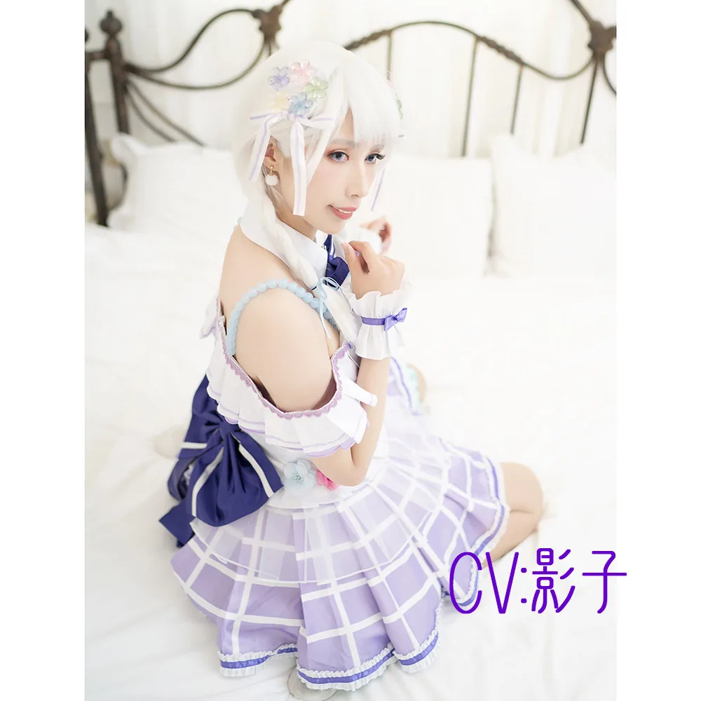 CGCOS Косплэй костюм Bang Dream! Пастельные* палитры Maruyama Illuminate Wakamiya вечерние платья одежда Униформа CG540