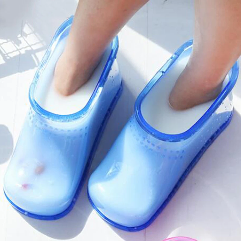 Домашняя женская обувь для замачивания ног портативная Массажная массажа