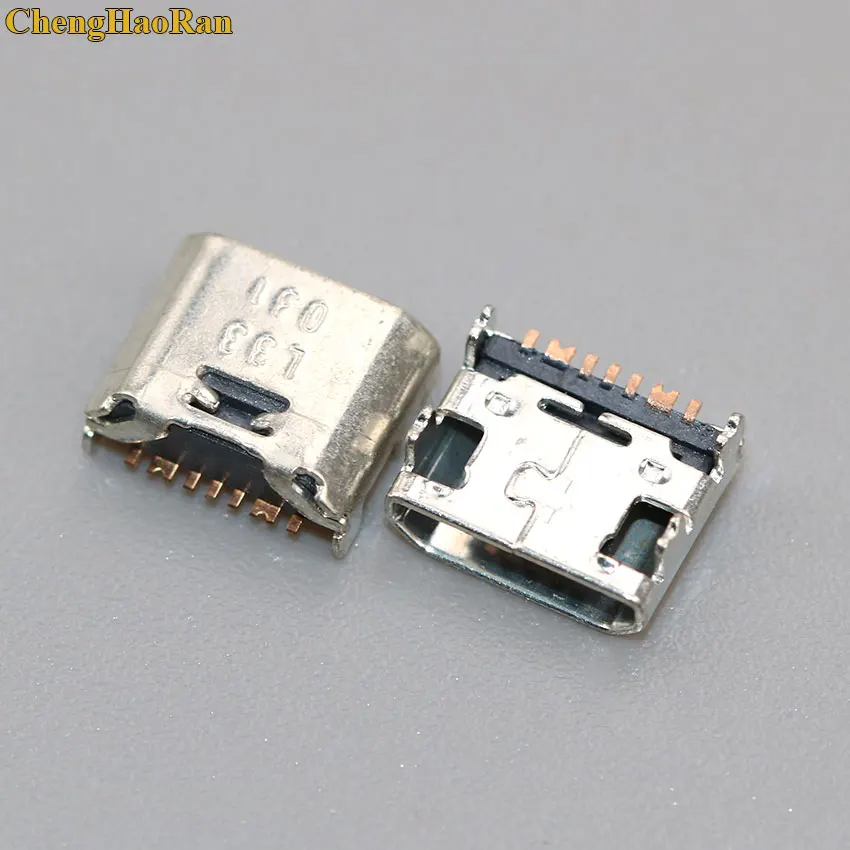 ChengHaoRan 10 шт. разъем для зарядки Samsung T110 T111 T113 T115 T116 T560 T561 T580 T585 Galaxy Tab A(7 контактов micro