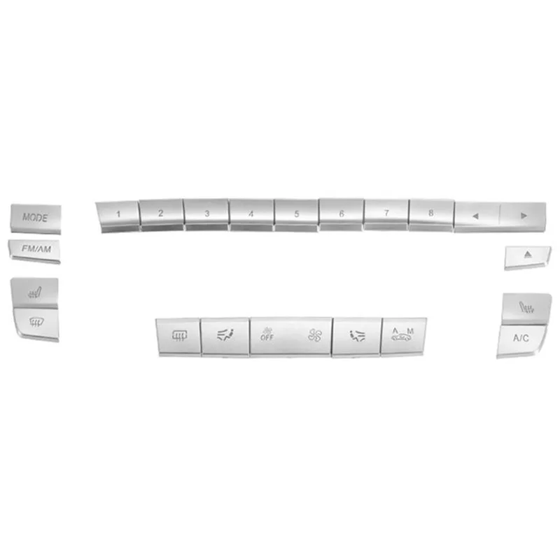 Автомобильный Стайлинг управления кондиционированием CD панель Кнопка крышка