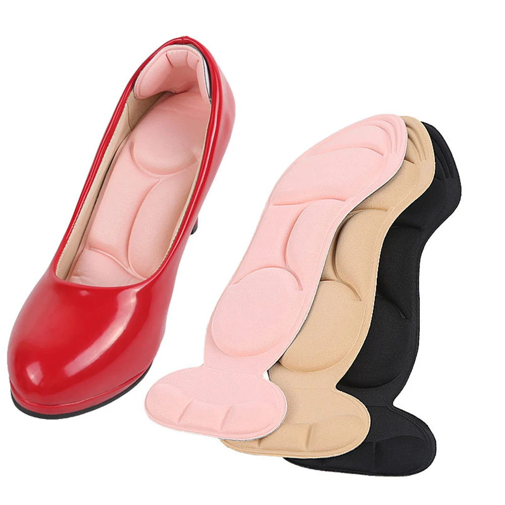

Shock Absorption Cushion 2 IN 1 Walking Reduce Fatigue Foot Care Soft Sponge Insole Relief Heel Pads Breathable Massage Non Slip