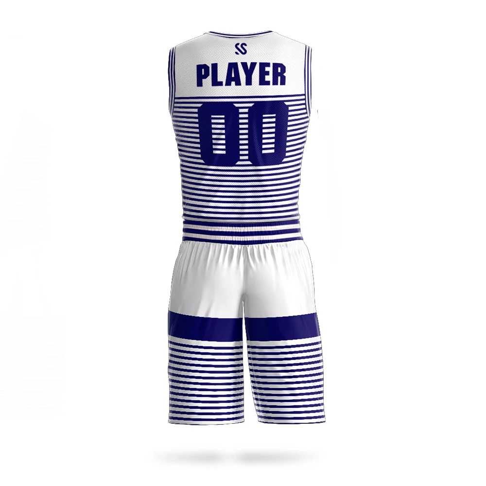 

High Quality Custom Basketball Jerseys Sleeveless Sports kits Breathable Team Training Uniform Sets Tracksuit Size 6XL