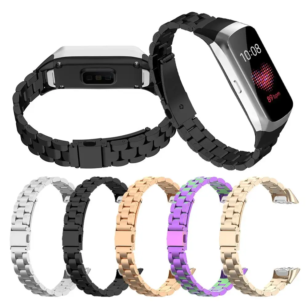 Из нержавеющей стали металлический сменный Браслет спортивные часы на браслете