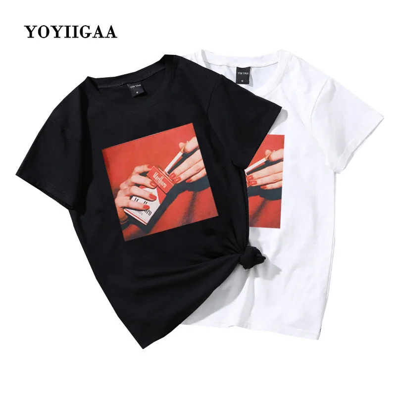 Летние футболки с круглым вырезом и коротким рукавом женская футболка забавные