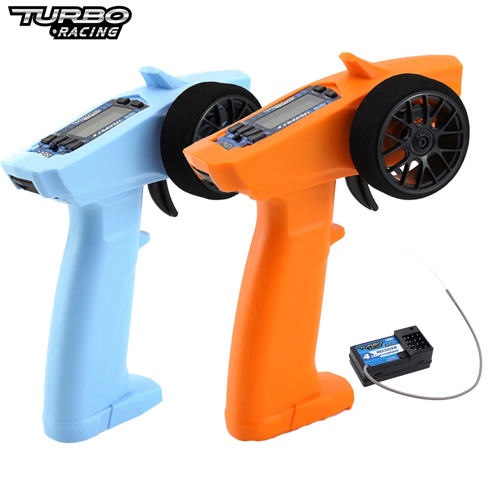 Радиопередатчик Turbo Racing P32 91803G-C 2,4G 4CH VT с ЖК-дисплеем и ...