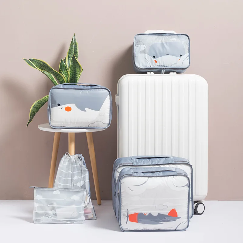 6 шт./партия дорожная сумка для хранения одежды аккуратный чемодан органайзер