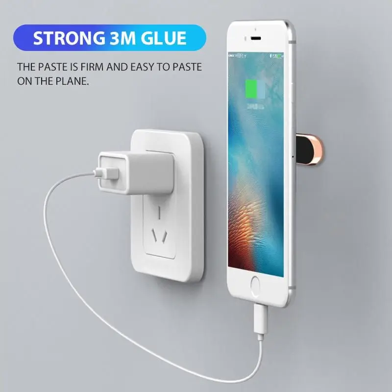 Мини кронштейн для телефона магнитный автомобильный держатель мини подставка в