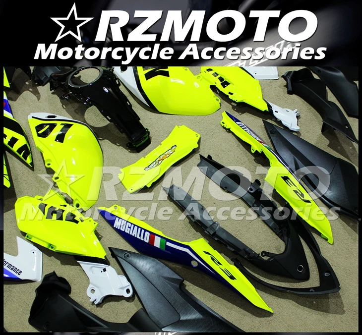 

New ABS Full Fairings Kit Fit For Yamaha YZF-R3 2015 2016 2017 YZF-R25 2015 2016 2017 Bodywork set custom Fluorescent green