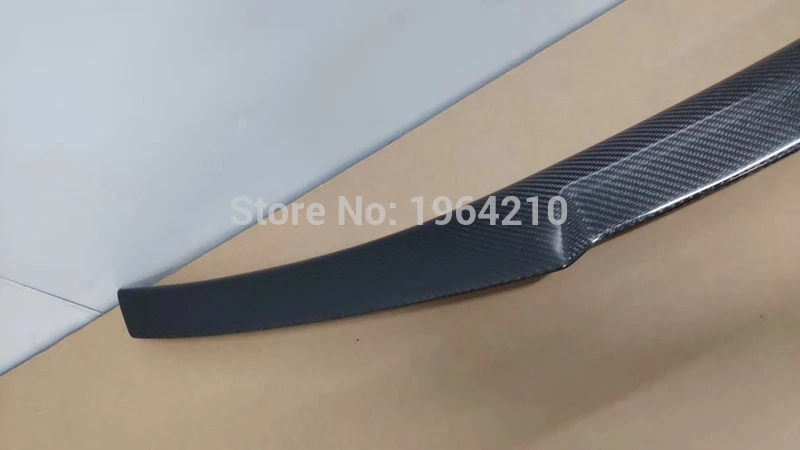 Автомобиль Стайлинг углеродного волокна задняя Крока крыши спойлер багажник