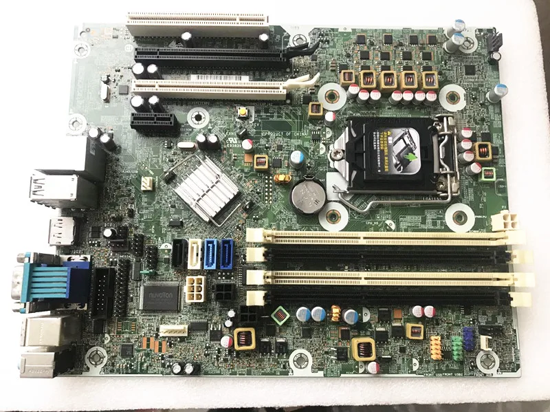 Подходит для материнской платы HP Compaq 8300 8380 системная плата 656933 001 Q75 LGA1155 100%