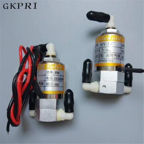 Электромагнитный клапан для широкоформатного струйного принтера 5 шт./лот, 24 В постоянного тока, 8 Вт, принтер Allwin Infiniti Zhongye, электромагнитный клапан для продажи
