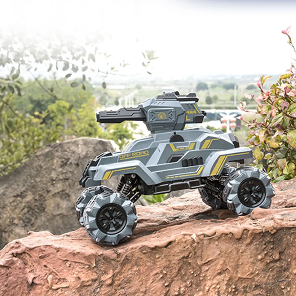 Новинка 2 4 г высокоскоростной Радиоуправляемый Танк для дрифтинга стрельба