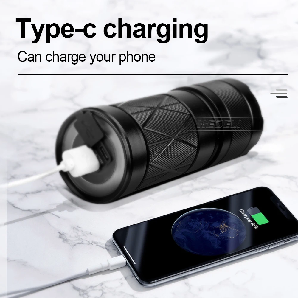 Fiyat Yüksek Güç Led El Fenerleri XHP100 Taktik El Feneri Meşale ışık Usb Bellek ışık 18650 Güçlü El Feneri Led Xhp70 çalışma Lambası