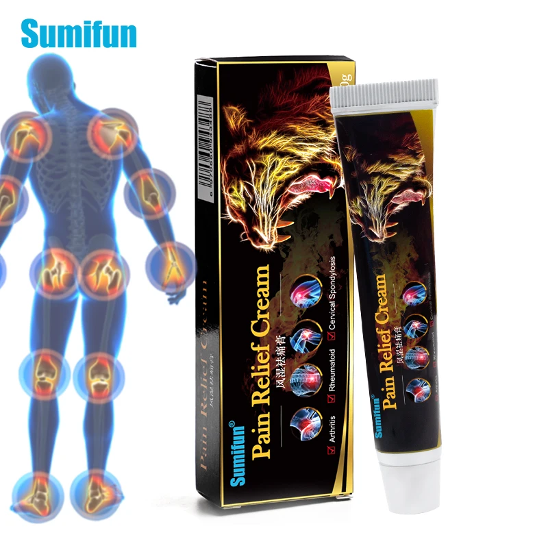

1Box Sumifun Tiger Balm Analgesic Cream Ointment For Rheumatoid Arthritis Joint Back Pain Relief Chinese Herbal Medical Plaster