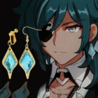 Хит продаж, игра Genshin Impact, рыцари кейя, серьги для косплея, Хэллоуин, костюм для вечеринки, реквизит для мужчин и женщин