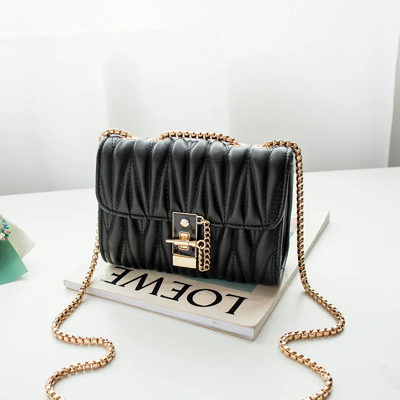 

Women's Bag 100 Slant Bag Chain Bag Diamond Folds One-shoulder Bag Designer Bags