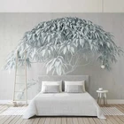 Настенные 3D-обои на заказ, абстрактная фотография деревьев, самоклеящиеся обои, домашний декор, водонепроницаемое украшение для гостиной, спальни