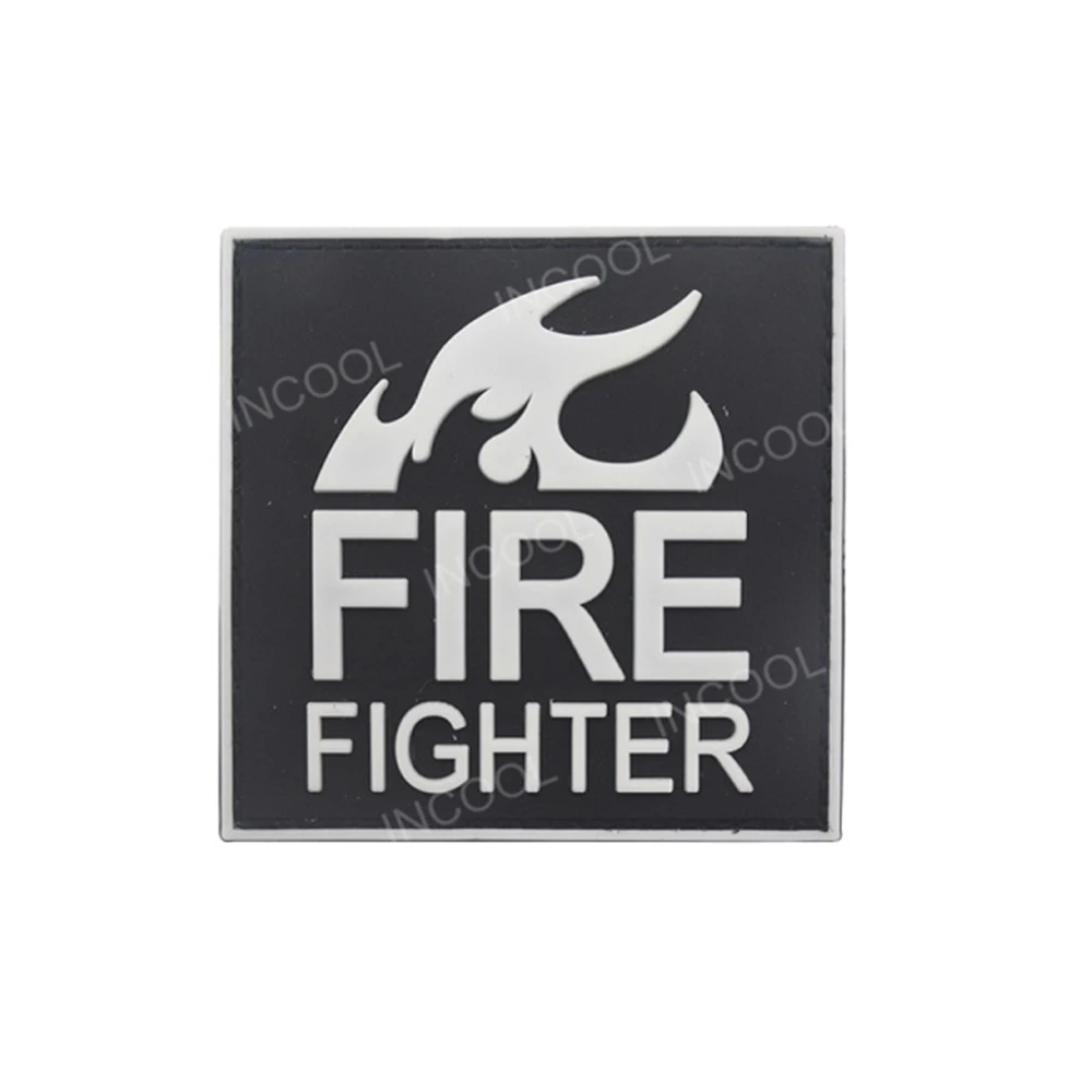 Светоотражающие светятся в темноте огонь нашивка истребитель аварийно