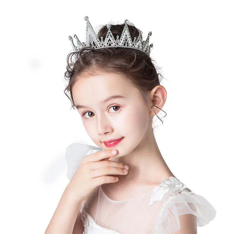 Ювелирное изделие для детей милое детское Стразы в виде короны диадемы oбoдoк с