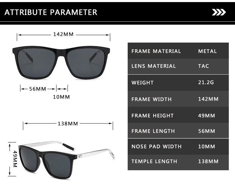 

Unisex Retro Aluminum+TR90 Women Sunglasses Men Polarized Lens Vintage Eyewear Accessories Sun Glasses Oculos