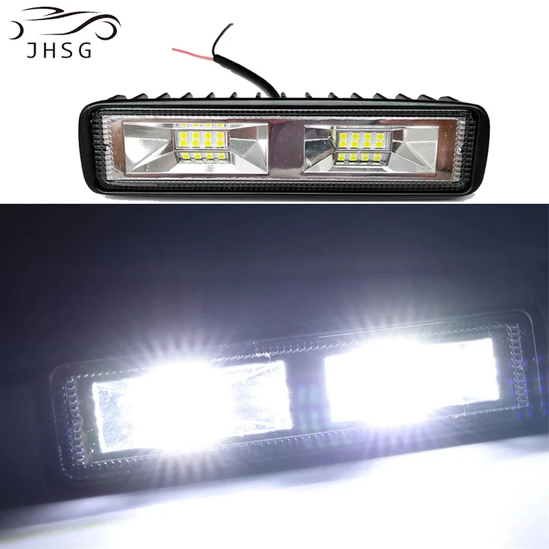 

LED Work Light Headlights 12-24V Fog Lights LED For Auto Motorcycle Truck Boat Tractor Trailer Offroad 36W LED Bar LED Spotlight