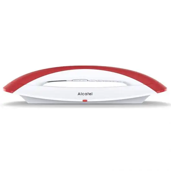 Беспроводной телефон Alcatel Smile красный белый | Компьютеры и офис