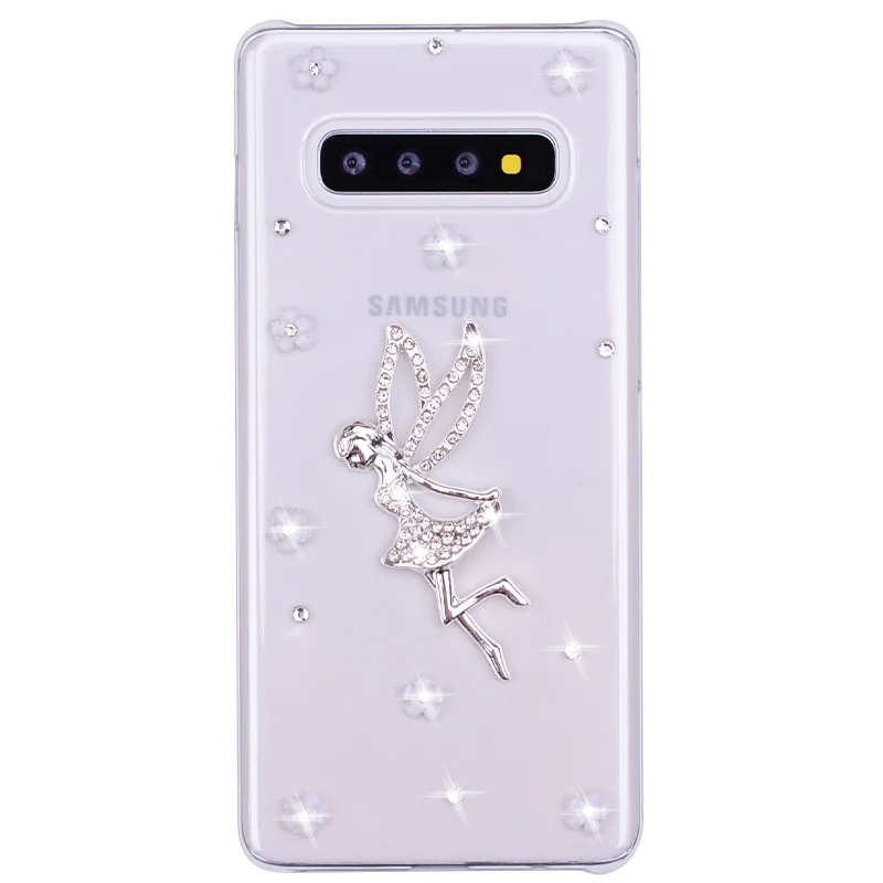 Блестящий бриллиантовый чехол для Samsung Galaxy S8 S9 плюс S10 S10e Note 9 8 A2 Core A6 A8 J4 J6 2018 A90 A80 A70
