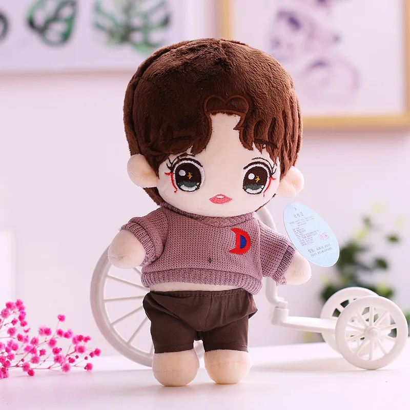 

Fashion Korea Cartoon Plush Dolls Stuffed Superstar Cute With Clothes Toy Gifts Collection For Kids Birthday