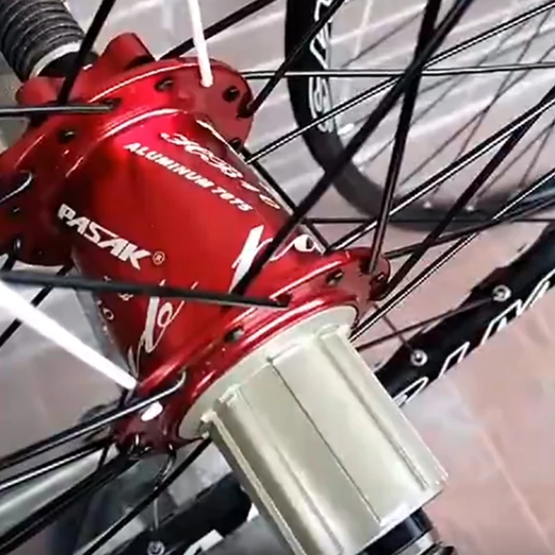 

Pasak MTB Hubs Mountain Bike Free Hub Disc Brake 32 Holes Axle Adapter Cap Quick Release Axle