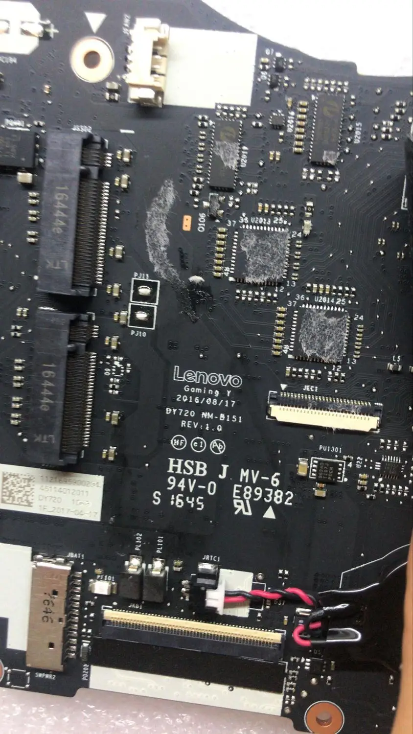 

KEFU DY720 NM-B151 For Lenovo Y910-17ISK Notebook Motherboard CPU I7 6700HK GTX1070 4GB GPU DDR4 100% Test Work