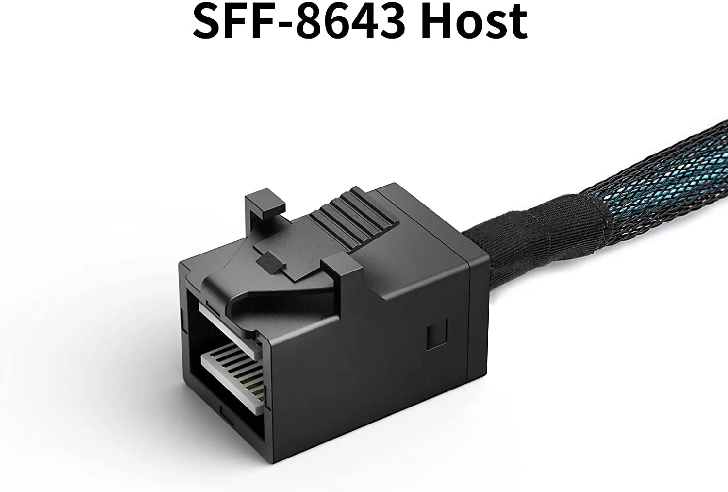 Внутренний кабель HD Mini SAS 0 5 м/SFF-8643 фута CableCreation внутренний (SFF-8643 хост)-4 кабеля SATA