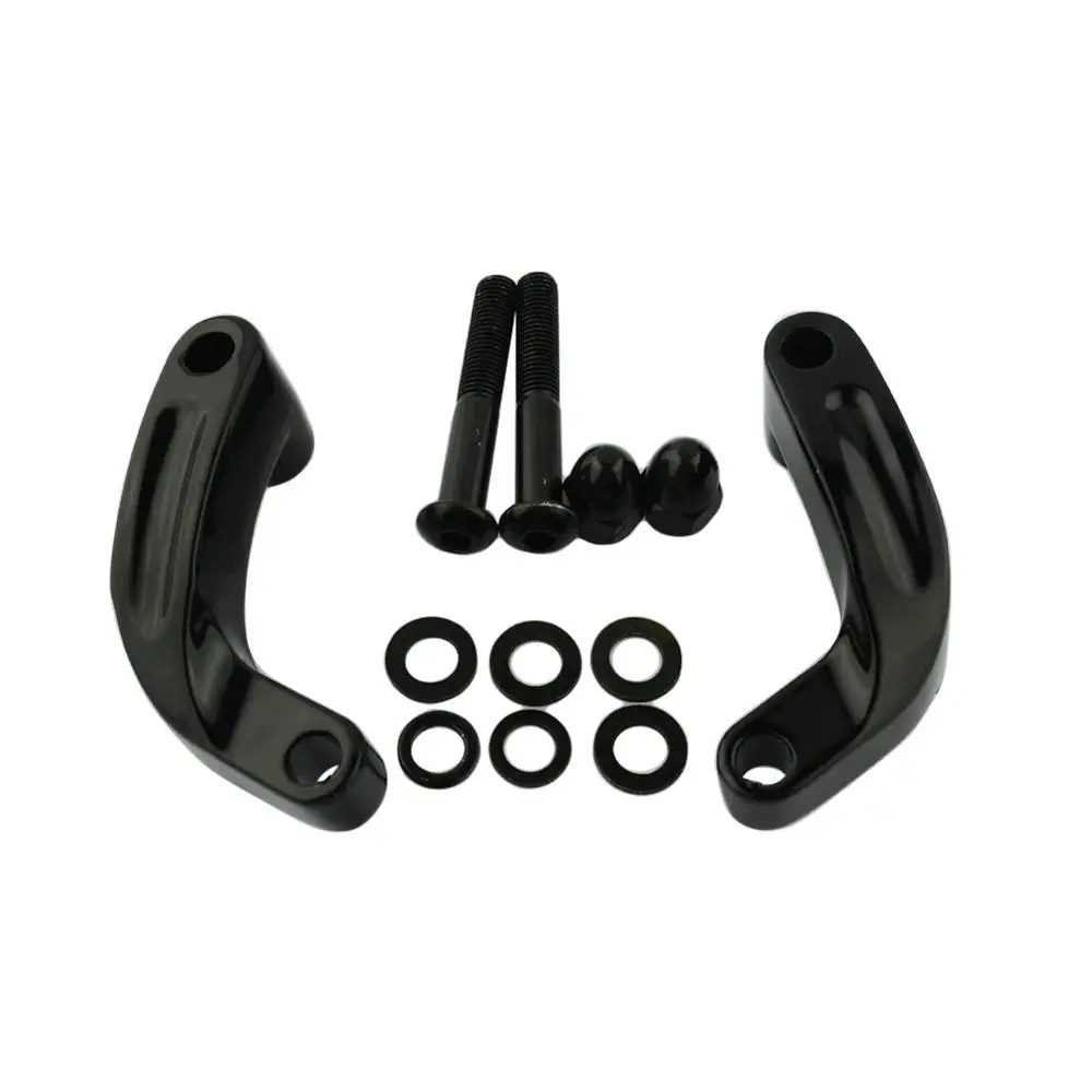 Черный удлинитель для зеркала мотоцикла переходник установки на зеркало