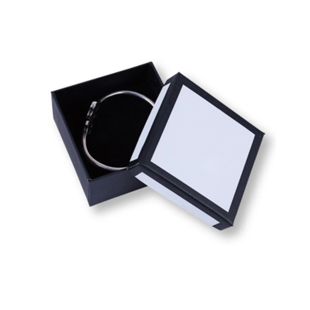 Крафт коробка ювелирных изделий бумажный подарок кольцо серьги кулон защита