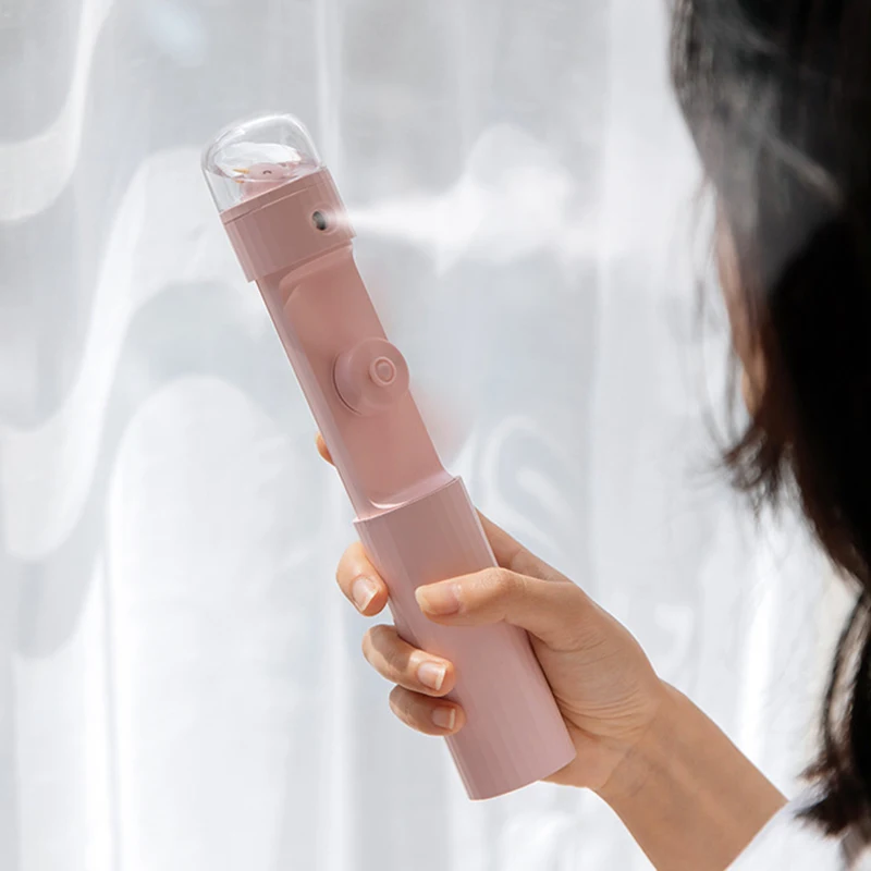 -Мини портативный вентилятор 3 скорости милый мультяшный USB воздушный охладитель