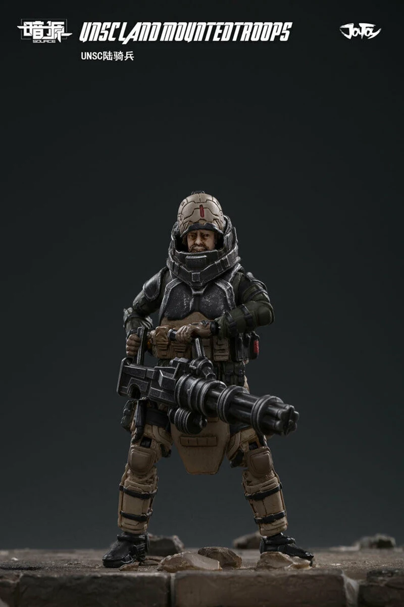 

JOYTOY JTUS007 1/25 UNSC Land Cavalry Soldier 6pcs Mounted Troops Action Figure Model Toys for Collection
