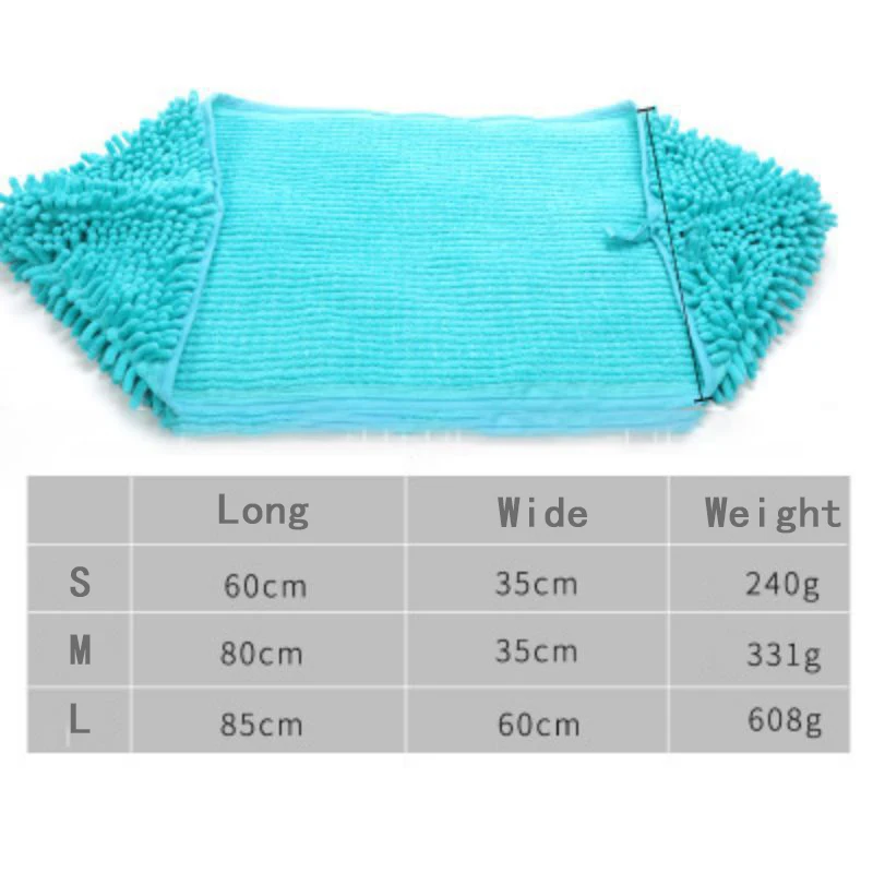 

Pet Dog And Cat Bath Dry Towel Fibre Super Absorbent Durable Quick-drying Washable Bath Towel For Puppy And Kitty 3 Size 2019