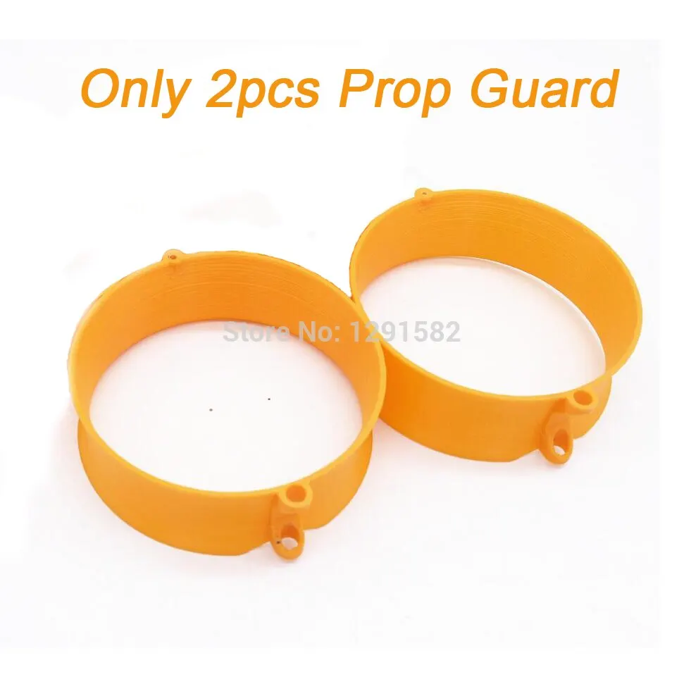2pcs Prop Guard Пончик 140 140 мм каркасный комплект 3 дюймов мини-Дрон H Тип рамка с для пропеллера совместим с 1306 1407 двигатели для DIY RC FPV Racing - Цвет: 2pcs Prop Guard