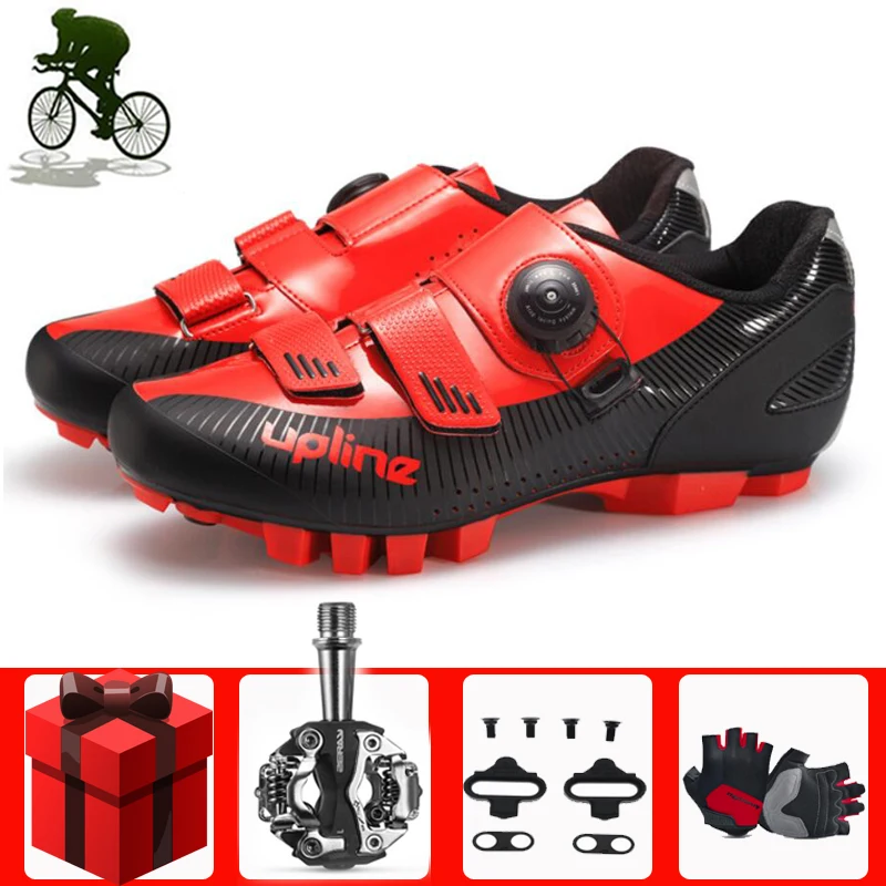 

Men Cycling Shoes Sapatilha Ciclismo Mtb Mountain Bike Men Sneakers Women Self-locking Cycling Sneakers Breathable Riding Shoes
