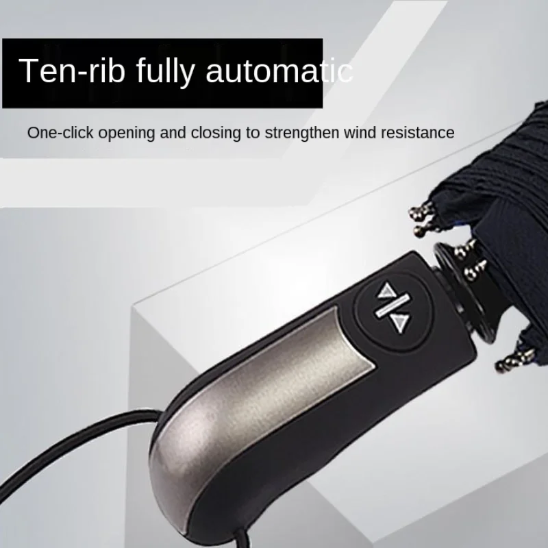 Складной автоматический зонт женский роскошный деловой от солнца ветрозащитный