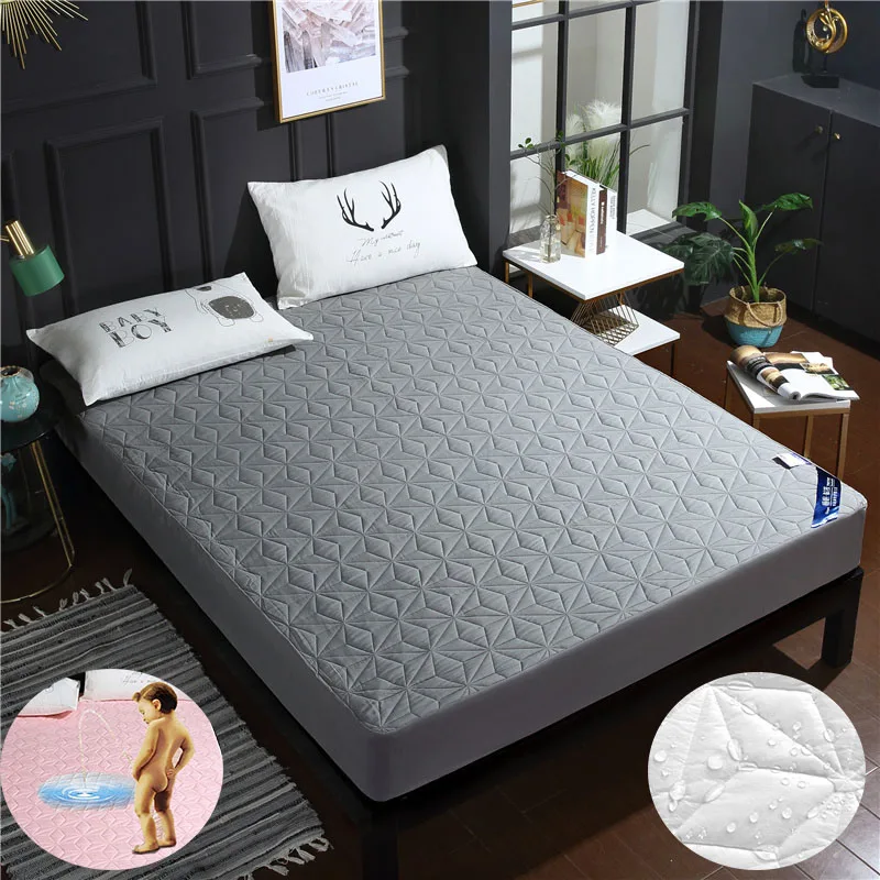 Водонепроницаемый утолщение плюс хлопок ткань покрытие матраса Супермягкие