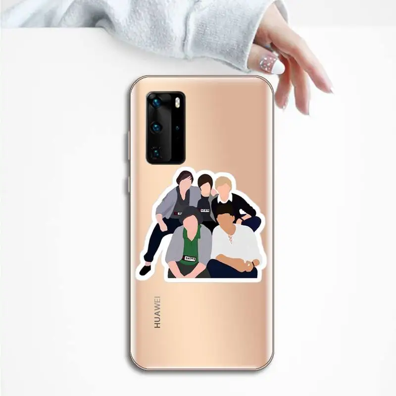 

One Direction Louis Tomlinson Phone Case Transparent for huawei honor P 40 30 20 lite Pro 10 i 8 9 x p smart 2019
