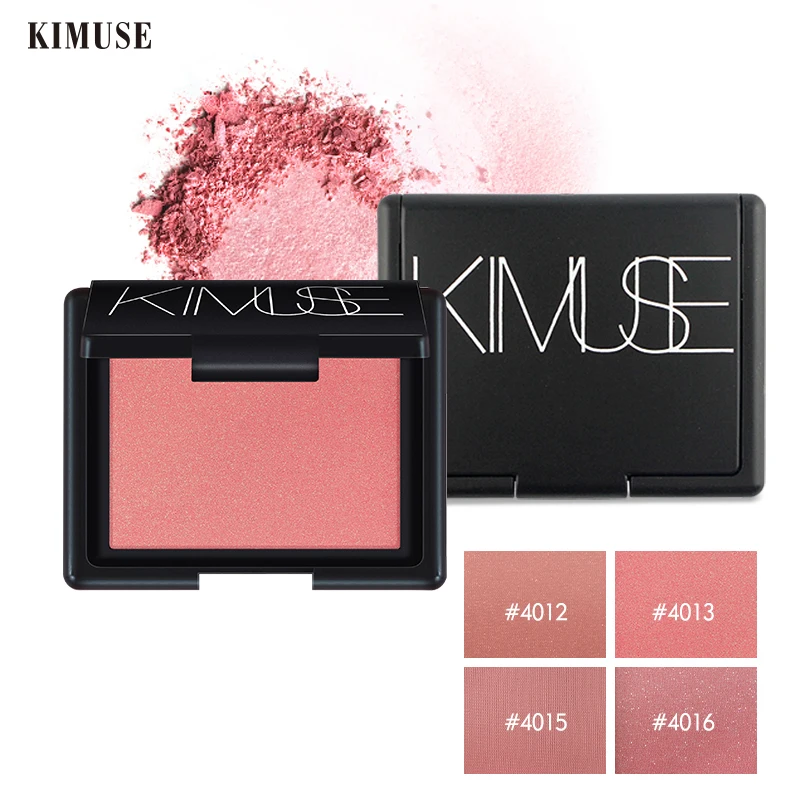 KIMUSE запеченные для щек минеральный пигмент румяна порошок Brozer comestics