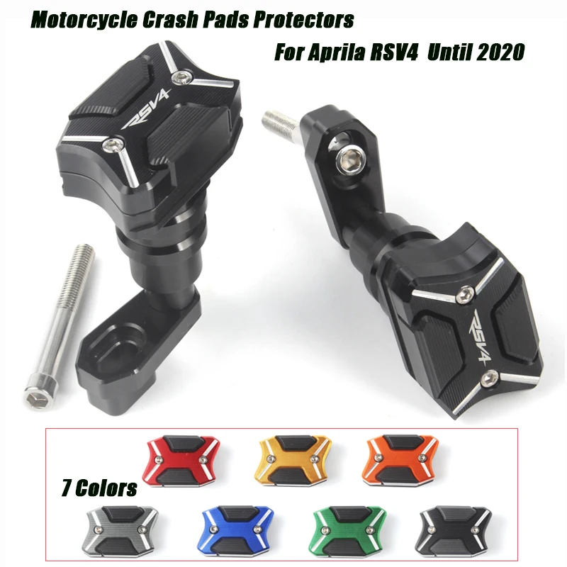 Enlarge for Aprila RSV4 Until 2020 Motorcycle Cave Frame Slider Engine Cover Escape Crash Pads Protectors Set Silp on