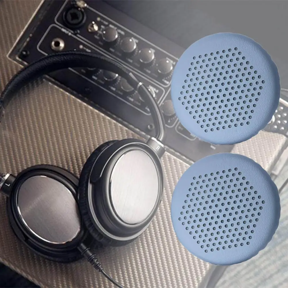 

1 Pair Headphone Pads Replaceable Dust-proof Breathable Gaming Headphone Cushions for Edifier W570BT/W670BT/H690/H650