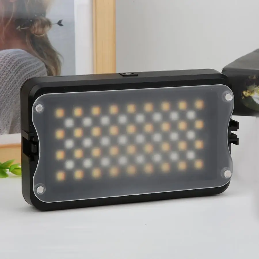 VILTROX RB10 RGB 2500K 8500K Диммируемый мини видео светильник свет портативный
