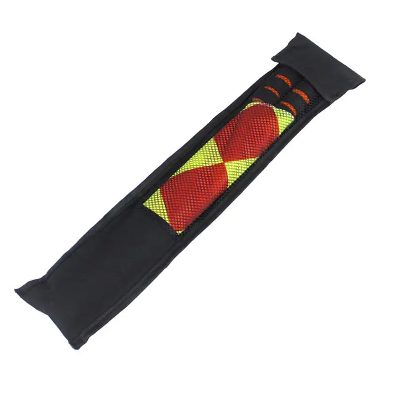 2 шт. патрульный флаг ручной границы футбольного судьи перманента рефери