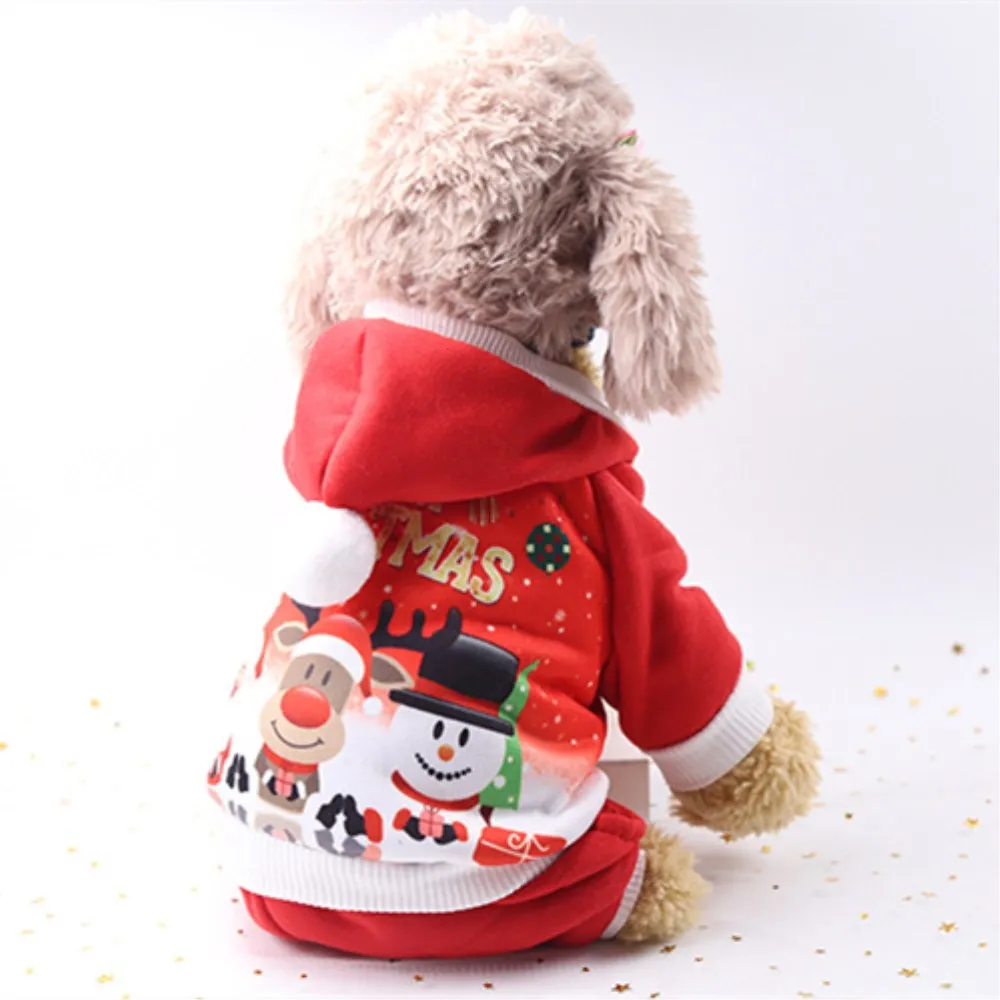 1 шт. худи для домашних собак одежда костюмированной вечеринки зима осень теплое
