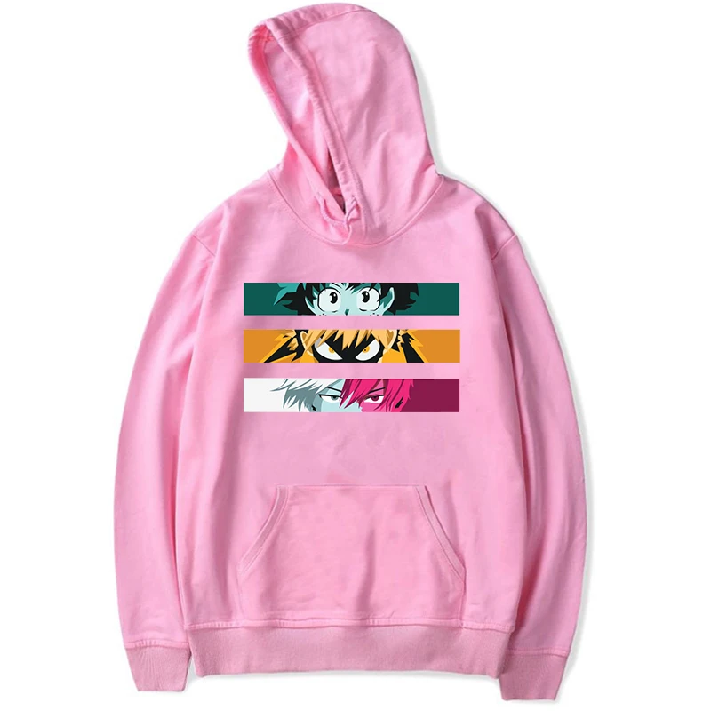 

Man Tracksuit Anime My Hero Academia Print Hoodies Sweatshirts Autumn Japanese Harajuku Streetwear Clothes Plus Size Tops Boy